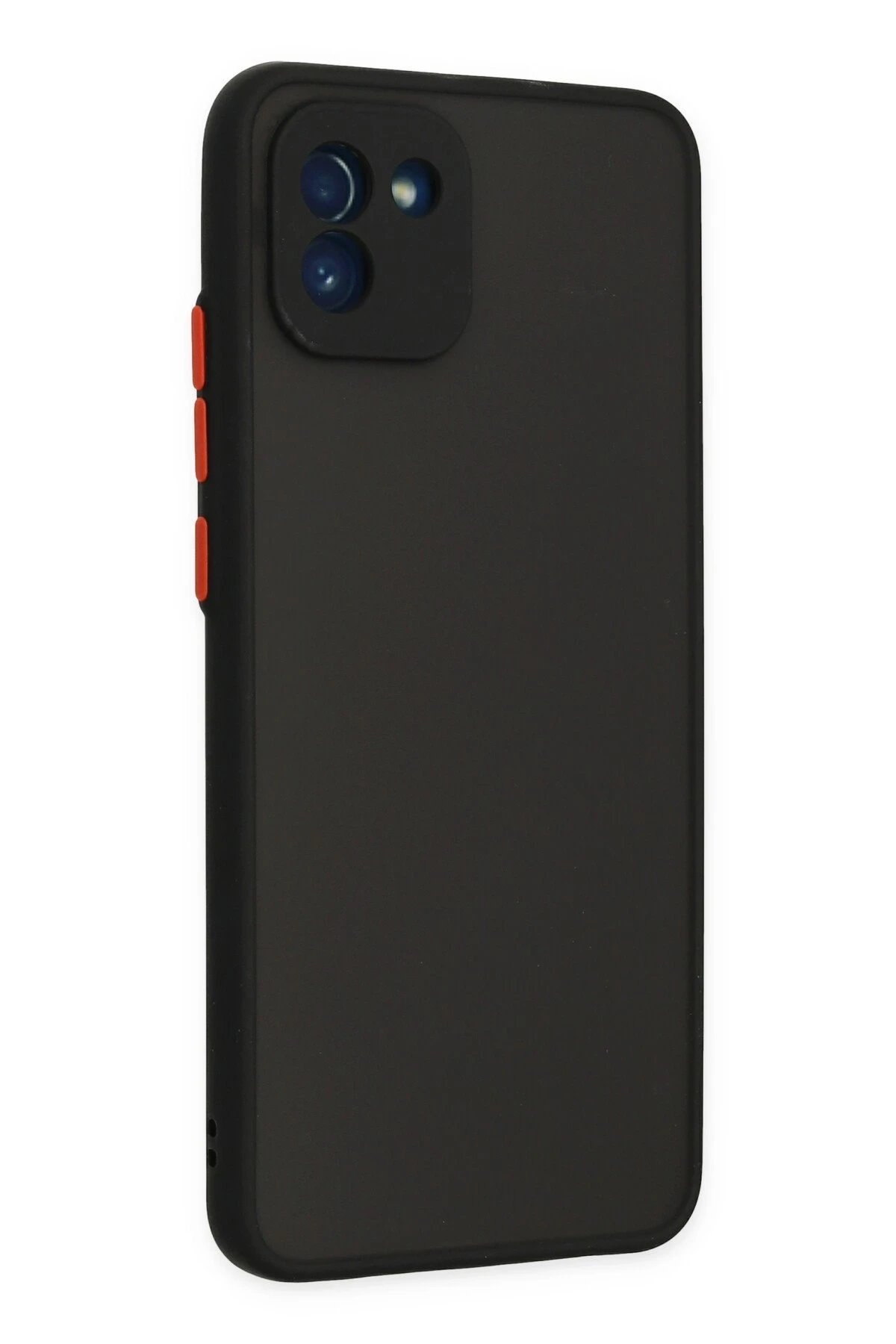 Samsung Galaxy A03 Kılıf Montreal Silikon Kapak - Siyah-(5796) - Görsel 2