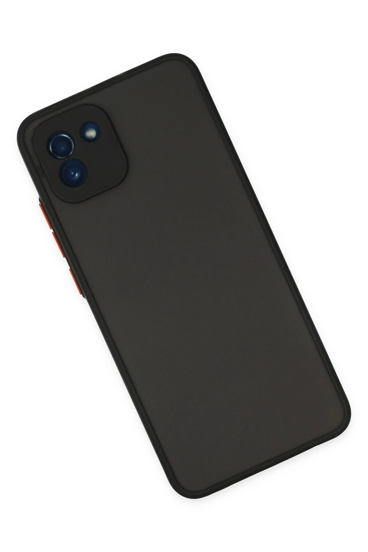 Samsung Galaxy A03 Kılıf Montreal Silikon Kapak - Siyah-(5796) - Görsel 3