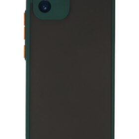 Samsung Galaxy A03 Kılıf Montreal Silikon Kapak - Yeşil-(5796)