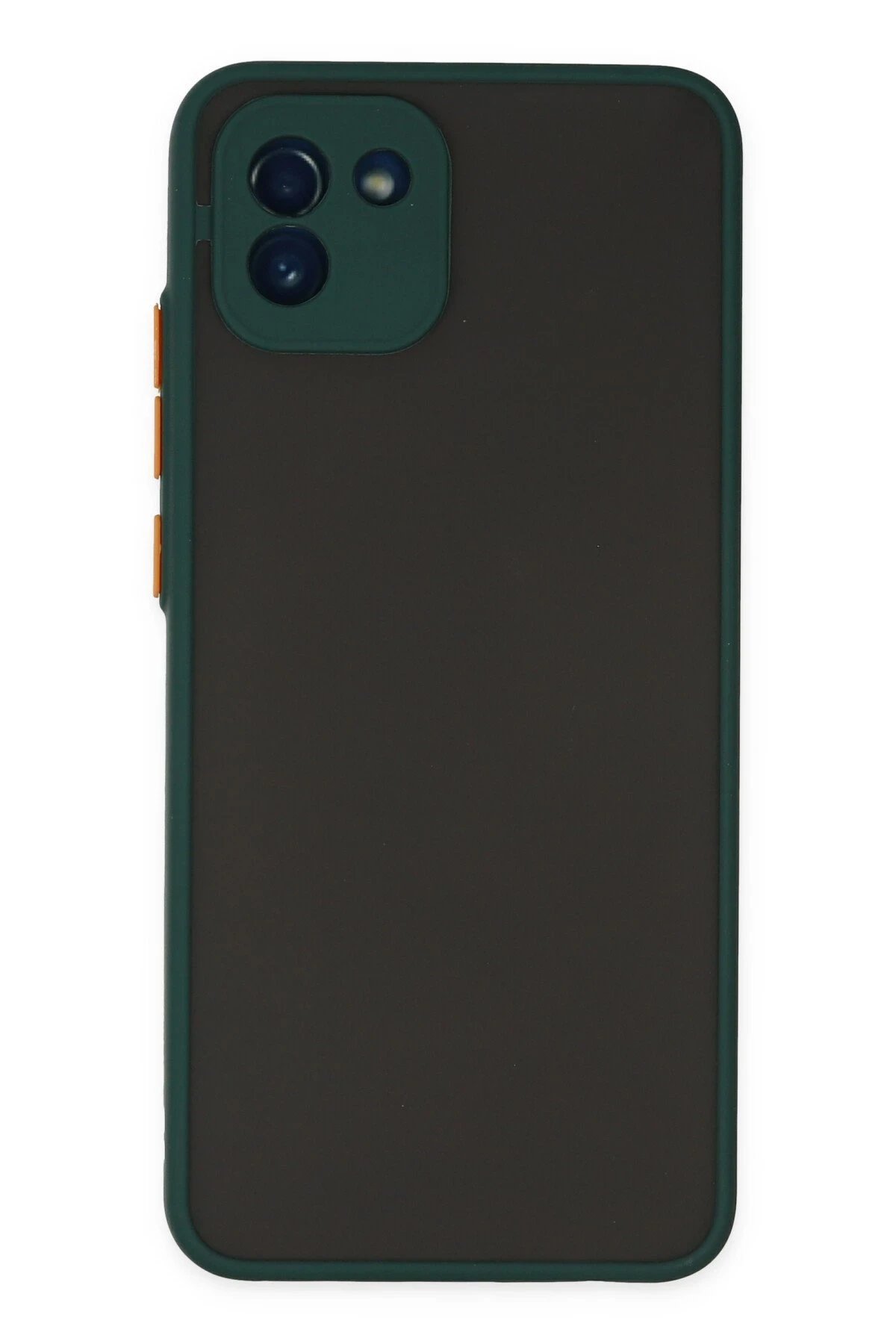 Samsung Galaxy A03 Kılıf Montreal Silikon Kapak - Yeşil-(5796)