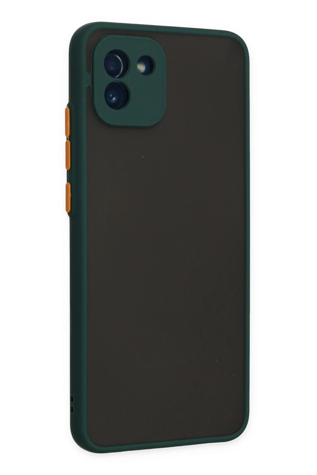 Samsung Galaxy A03 Kılıf Montreal Silikon Kapak - Yeşil-(5796) - Görsel 2