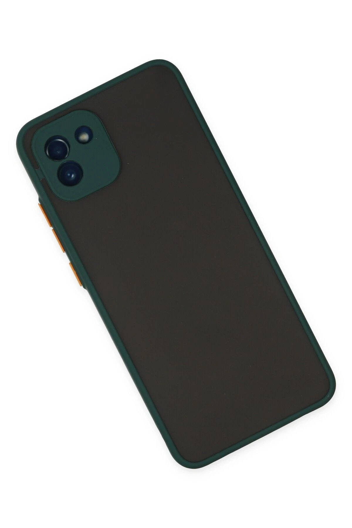 Samsung Galaxy A03 Kılıf Montreal Silikon Kapak - Yeşil-(5796) - Görsel 3