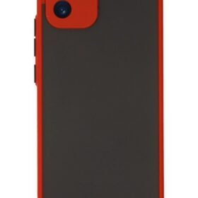 Samsung Galaxy A03 Kılıf Montreal Silikon Kapak - Kırmızı-(5796)