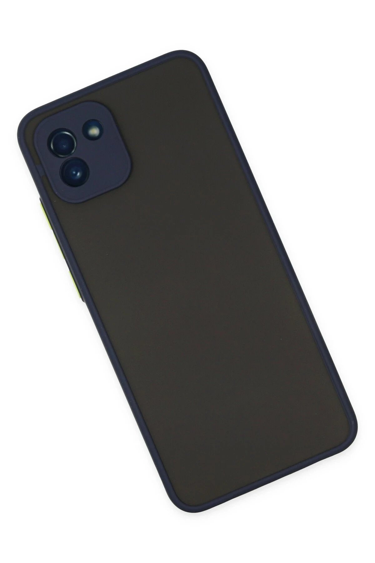 Samsung Galaxy A03 Kılıf Montreal Silikon Kapak - Lacivert-(5796) - Görsel 3