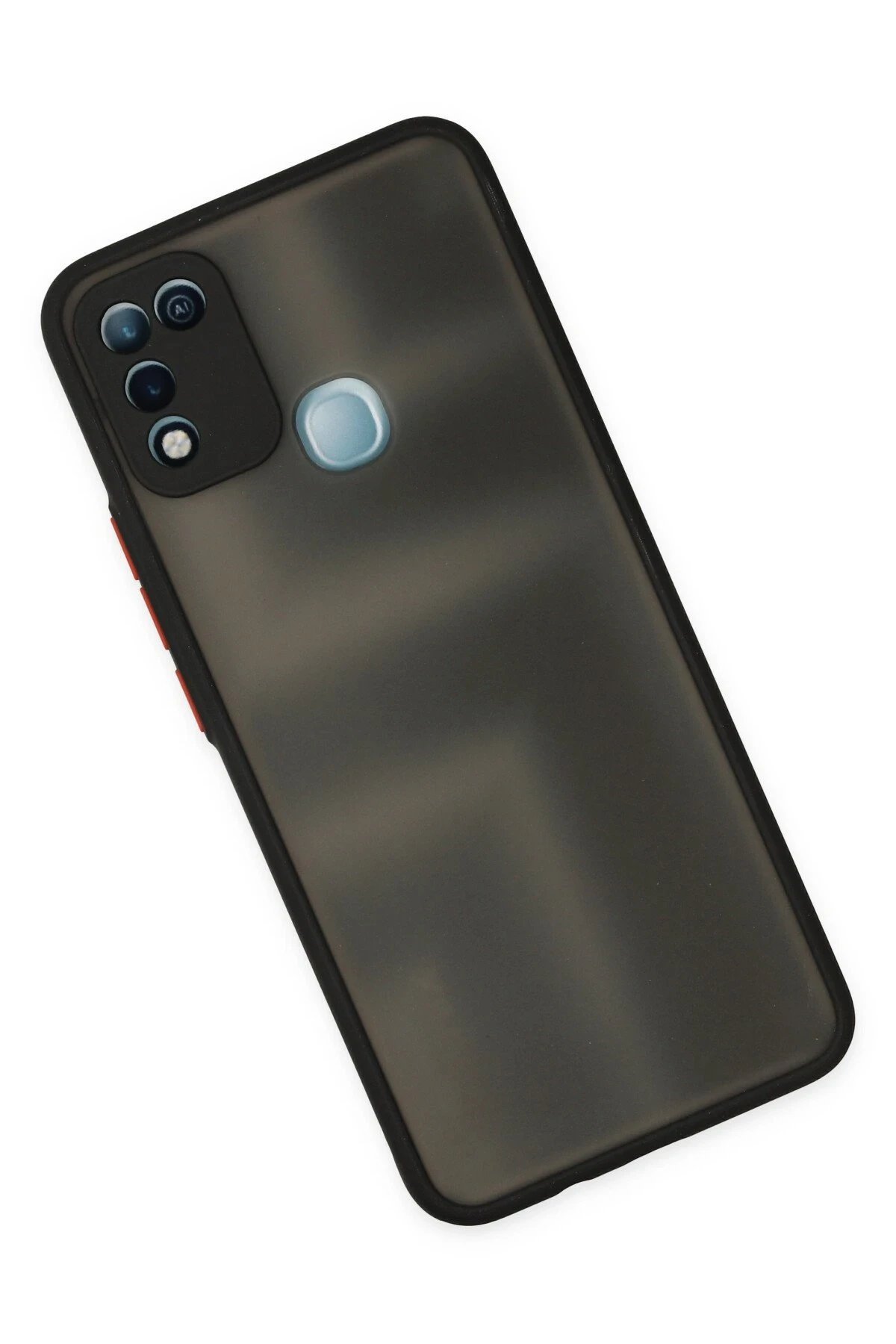 İnfinix Hot 10 Play Kılıf Montreal Silikon Kapak - Siyah-(5796) - Görsel 3