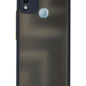 İnfinix Hot 10 Play Kılıf Montreal Silikon Kapak - Lacivert-(5796)