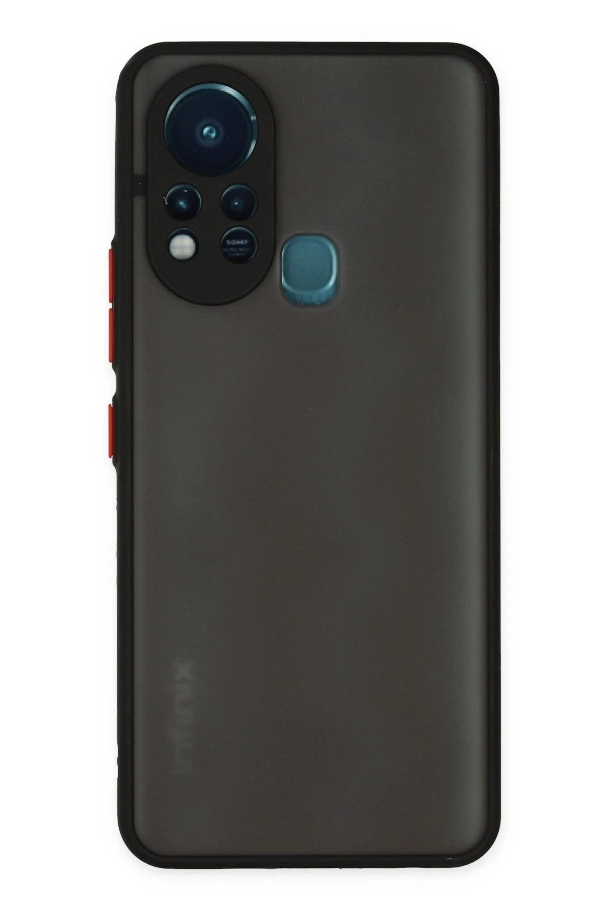 İnfinix Hot 11s Kılıf Montreal Silikon Kapak - Siyah-(5796)