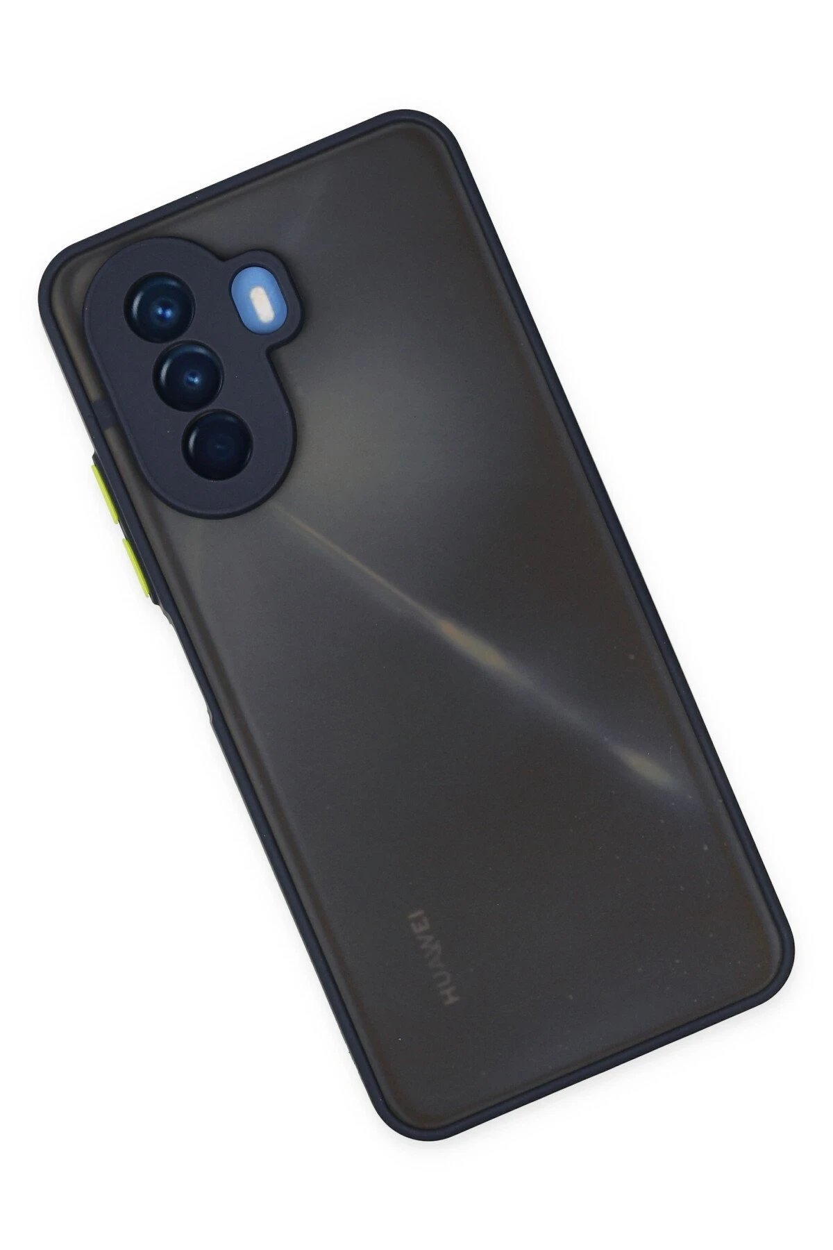 Huawei Nova Y70 Kılıf Montreal Silikon Kapak - Lacivert-(5796) - Görsel 3