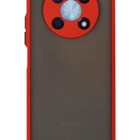 Huawei Nova Y90 Kılıf Montreal Silikon Kapak - Kırmızı-(5796)