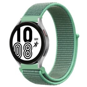 Samsung Galaxy Watch 4 Hasırlı Cırtcırtlı Kordon uaz-(5796)