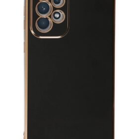 Samsung Galaxy A73 5G Kılıf Volet Silikon - Siyah-(5796)