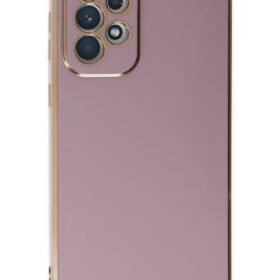 Samsung Galaxy A73 5G Kılıf Volet Silikon - Mor-(5796)