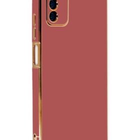 Samsung Galaxy A03S Kılıf Volet Silikon - Kırmızı-(5796)