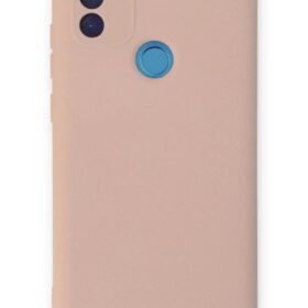 General Mobile GM 21 Plus Kılıf Nano içi Kadife Silikon - Pudra-(5796)