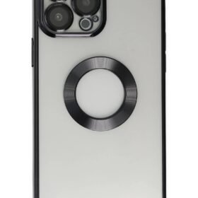 iPhone 13 Pro Max Kılıf Slot Silikon - Siyah-(5796)