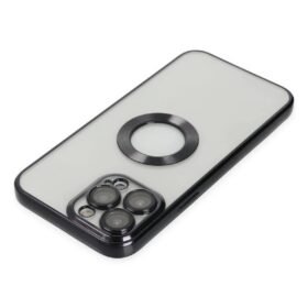 iPhone 13 Pro Kılıf Slot Silikon - Siyah-(5796)