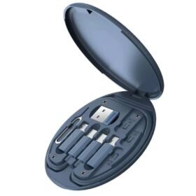 SN06 3in1 Kablo ve Kart Düzenleyici - Mavi-(5796)