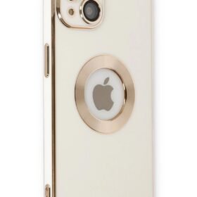 iPhone 14 Plus Kılıf Store Silikon - Beyaz-(5796)