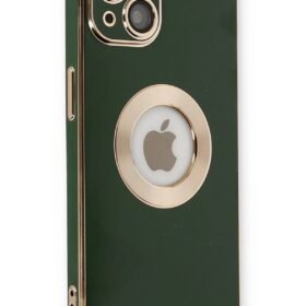iPhone 14 Plus Kılıf Store Silikon - Yeşil-(5796)