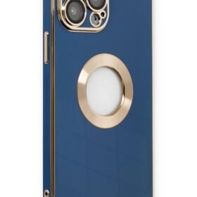 iPhone 14 Pro Max Kılıf Store Silikon - Mavi-(5796)