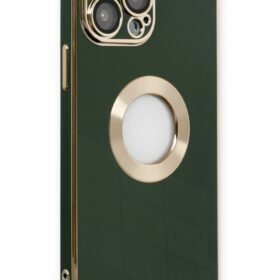 iPhone 14 Pro Max Kılıf Store Silikon - Yeşil-(5796)