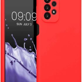 Samsung Galaxy A23 4G Kılıf First Silikon - Kırmızı-(5796)