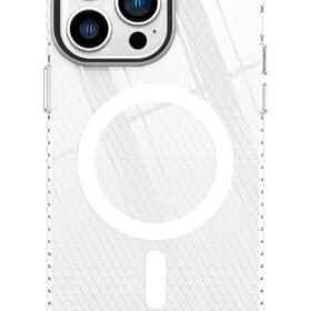 iPhone 14 Pro Kılıf Beta Magneticsafe Silikon - Şeffaf-(5796)