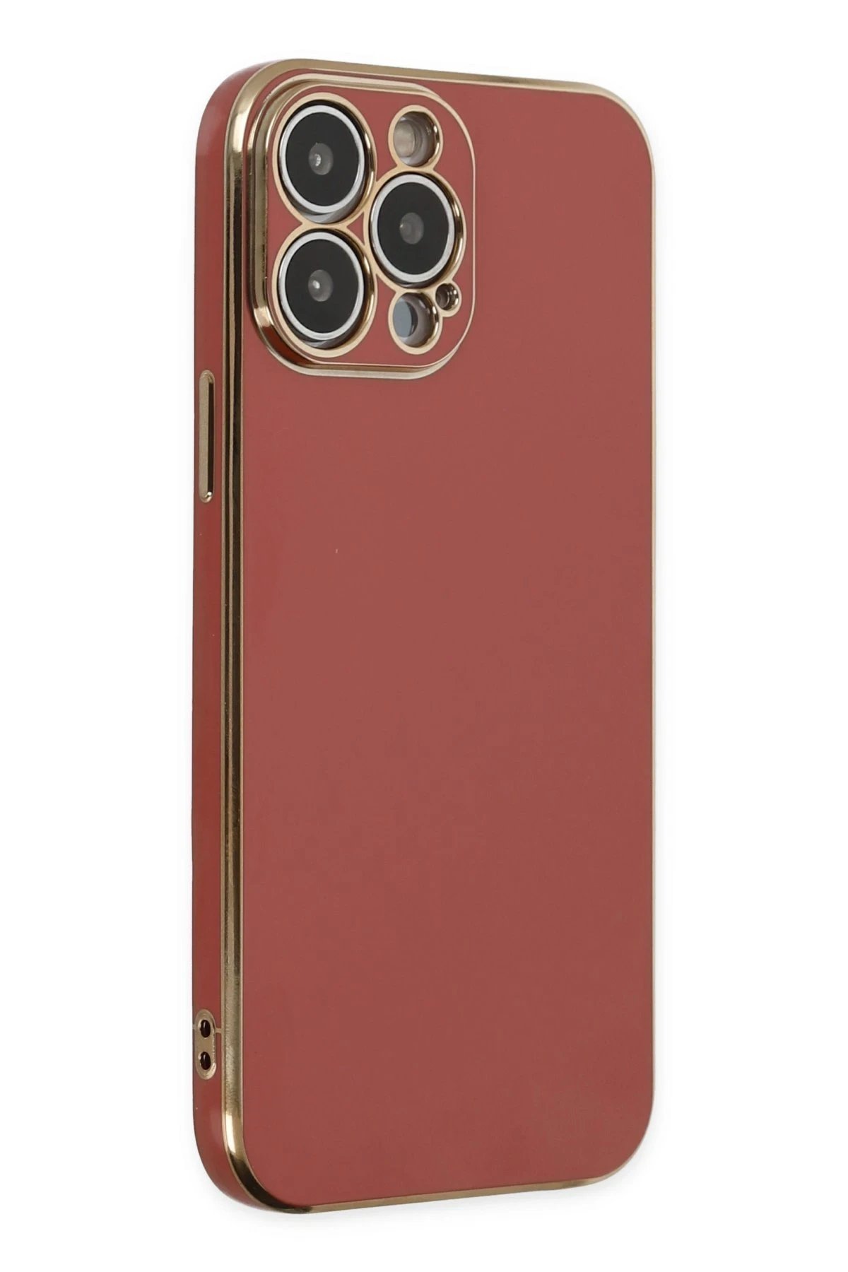 iPhone 14 Pro Kılıf Volet Silikon - Kırmızı-(5796)