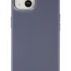 iPhone 14 Plus Kılıf Asya Deri Silikon - Mor-(5796)