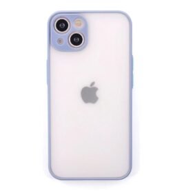 iPhone 14 Kılıf Montreal Silikon Kapak - Gri-(5796)