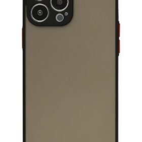 iPhone 14 Pro Max Kılıf Montreal Silikon Kapak - Siyah-(5796)