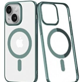 iPhone 14 Plus Kılıf Element Magneticsafe Sert Kapak - Köknar Yeşili-(5796)