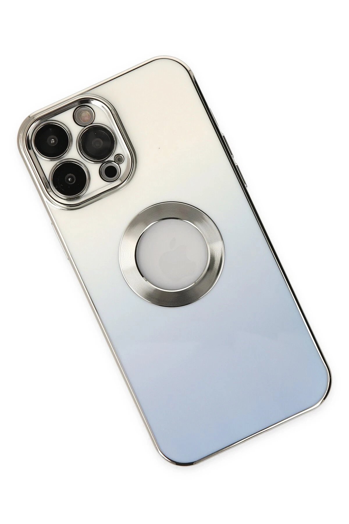 iPhone 14 Pro Kılıf Best Silikon - Mavi-(5796) - Görsel 3