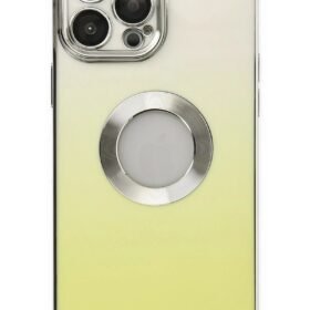 iPhone 14 Pro Max Kılıf Best Silikon - Sarı-(5796)