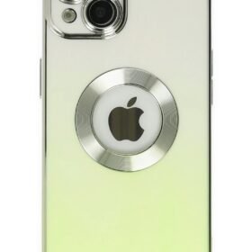 iPhone 14 Plus Kılıf Best Silikon - Yeşil-(5796)