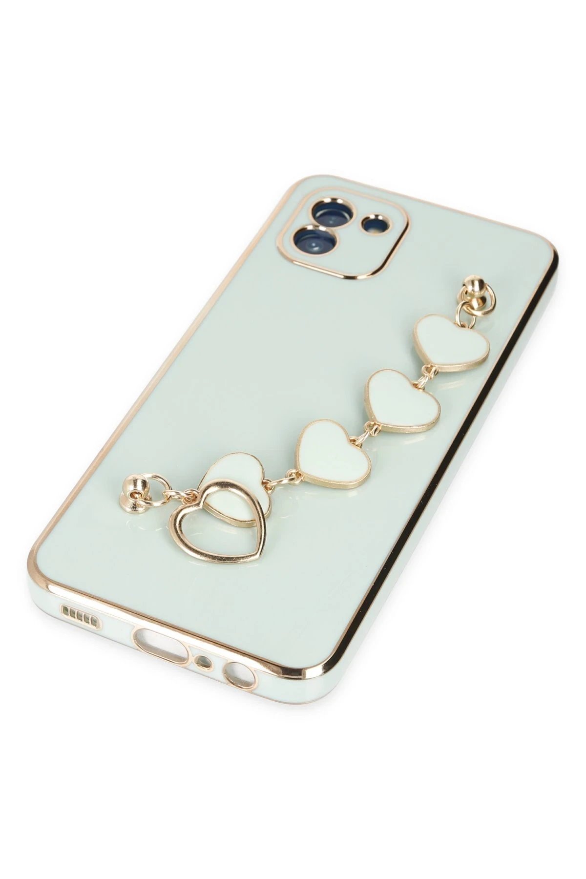 Samsung Galaxy A03 Kılıf Esila Silikon - Su Yeşili-(5796) - Görsel 4