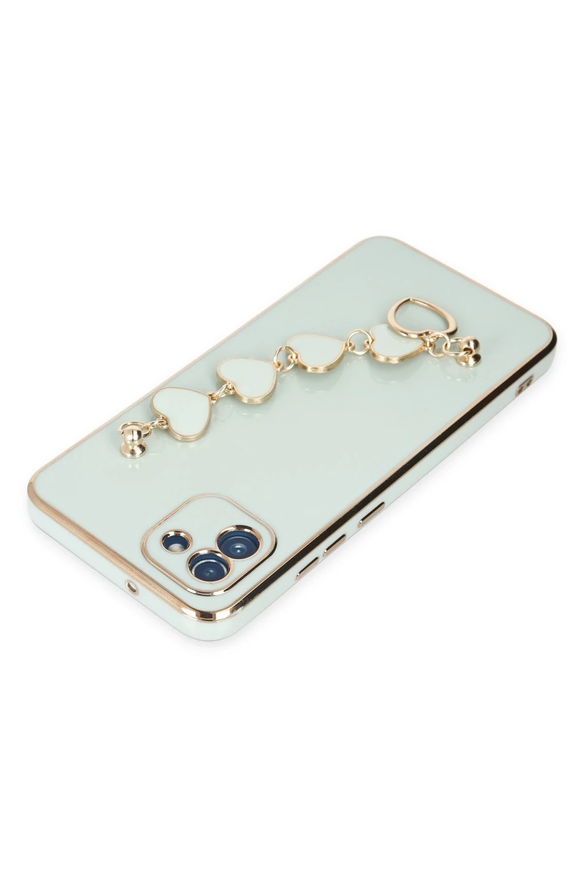 Samsung Galaxy A03 Kılıf Esila Silikon - Su Yeşili-(5796) - Görsel 5