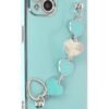 iPhone 14 Plus Kılıf Esila Silikon - Su Yeşili-(5796)