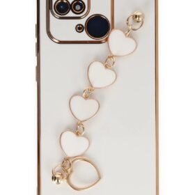 Xiaomi Redmi 10C Kılıf Esila Silikon - Beyaz-(5796)