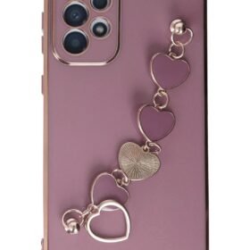 Samsung Galaxy A33 5G Kılıf Esila Silikon - Mor-(5796)