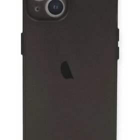 iPhone 14 Plus Kılıf PP Ultra İnce Kapak - Gri-(5796)