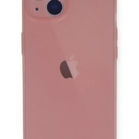 iPhone 14 Plus Kılıf PP Ultra İnce Kapak - Pembe-(5796)