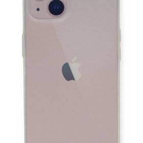 iPhone 14 Plus Kılıf PP Ultra İnce Kapak - Beyaz-(5796)