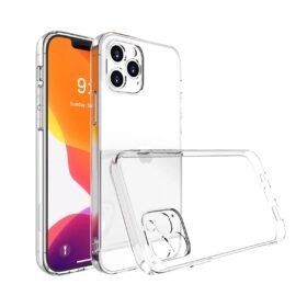 iPhone 14 Pro Kılıf Lüx Şeffaf Silikon-(5796)