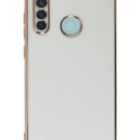 Xiaomi Redmi Note 8 Kılıf Volet Silikon - Beyaz-(5796)