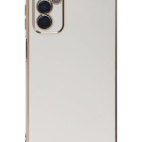 Samsung Galaxy M23 Kılıf Volet Silikon - Beyaz-(5796)