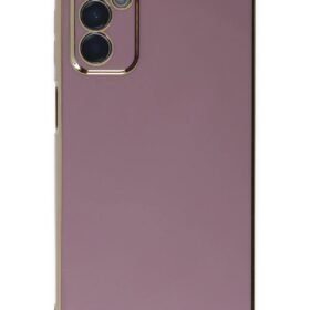 Samsung Galaxy M23 Kılıf Volet Silikon - Mor-(5796)