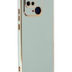 Xiaomi Redmi 10C Kılıf Volet Silikon - Açık Yeşil-(5796)