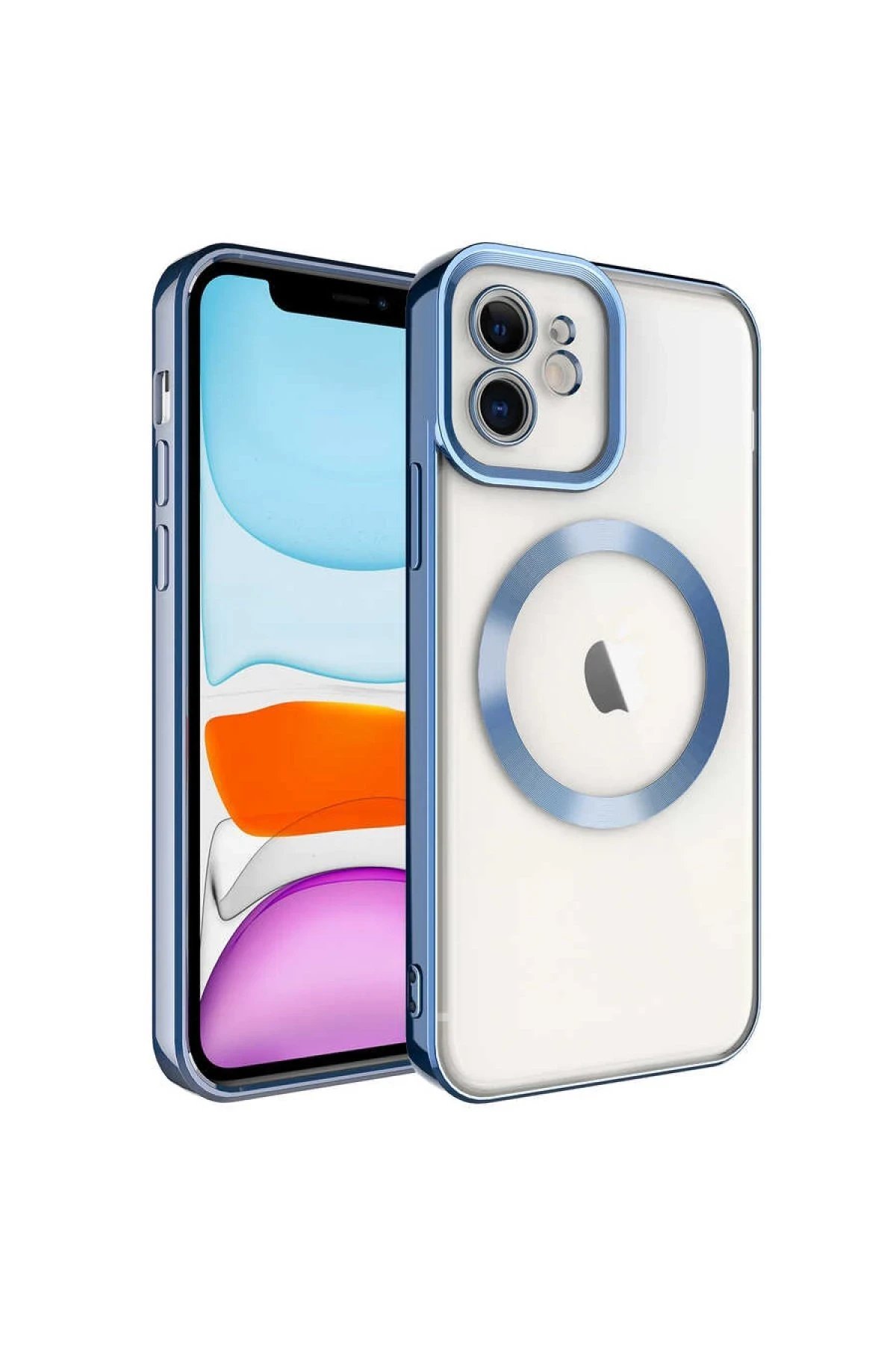 iPhone 11 Kılıf Kross Magneticsafe Kapak - Sierra Blue-(5796)
