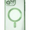 iPhone 14 Pro Kılıf Kross Magneticsafe Kapak - Koyu Yeşil-(5796)